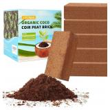 Coco Coir Bricks 6 Pk Peat moss AZ3