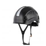 H1-CH Black Helmet Defender Safety AZ3