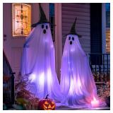 Halloween Decorations Outdoor Ghosts 2 Pack AZ3