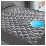 6'-16' Full Size Mattress Protector Grey AZ6