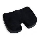 Lg Black Memory Foam Ergonomic Cushion A7