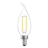 4X/BID GE CAC 6pk Bulbs Candelabra Base A41