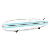 Surfboard Rack for Longboard Modern Black AZ14
