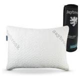 Sz Q Saybrook White Zippered Bed Pillow A4