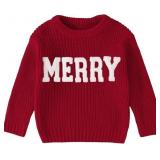 SZ 4/5T BOUTIKOME Christmas Sweater AZ38