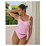 SZ L seamoly Womenï¿½s Cute Tankini AZ2