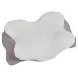 Sz L Fyova Grey/White Memory Foam Cushion A105