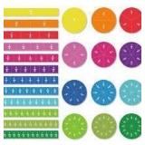 SpritGru Fraction Circles/Tiles 156pc Foams A3