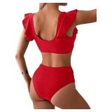 Sz M Cupshe 2pcs/Set Women's Tankini AZ43