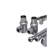 2X Sink 1/2 in x 3/8 in. Supply Kit Chrome  AZ31