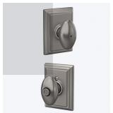 Schlage Siena-Addison Satin Nickel Door Knob AZ35
