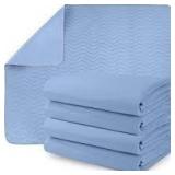 4pk  Utopia 34x36 Underpad Blue A109