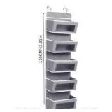 Hanging Grey Fabric Shoe Holder A51