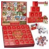 Jigsaw Puzzle 1000pc Christmas Advent Calendar A43