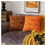 Pumpkin Throw Pillow Covers 4ct A43