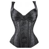 Size L Gothic Shoulder Strap Tank Corset A35