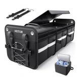 Hotor Blk Canvas Extrenable Trunk Organizer A117C