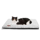 Mora Pets 24x18' Grey Sherpa Pet Bed Mat A117B