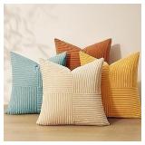 Topfinel 4pc Decorative Velvet Pillow Covers A24