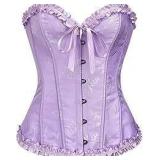 Corset Tops Bustier Lace Waist Push Up Small A72