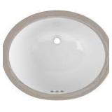 $72.62 Proflo Oval Undermount Bathroom Sink C41