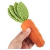 2X/BID  Dog Squeaky Carrot Chew Toy A97