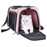 Soft Pet Carrier for Med Cats and Small Dogs A24