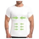 2pk Sz XXL LGTFY White Compression Shirt A98