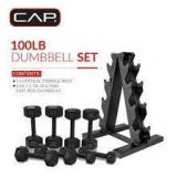 Cap 100lb Dumbell Set C45