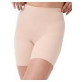 Sz L Nude/Beige Spanx Shorts A116