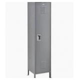 One Tier One Door Metal Locker 78x18x20 A55