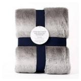 50x60 Mainstays Plush Grey Throw A101