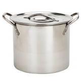 6qt SS Stock Pot With Lid A101