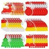 60pc Christmas Pop/Fidget Toys A97