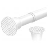 2X/Bid Spring Tension Rods 26'-48' White AZ3
