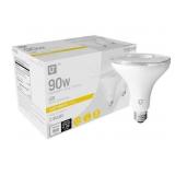 2ct Utilitech 90W Sft Wht Par 38 Light Bulb A107