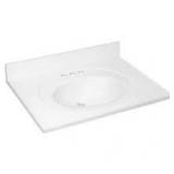 31'x22' Premium Cultured Marble Vanity Top C41