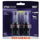 2pk Sylvania 9007 BrighterDownRoad Bulb A105