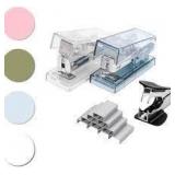 2X/Bid Yorhoen Clear Asst Color Stapler A106