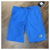 2X/BID! Sz M Hurley Blue Neptune Hybrid Short A110