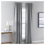 2 Curtain Panels Mainstay SoothingGrey 30'x95' A43