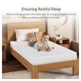 Sz T 8' Mainstays MemoryFoam Mattress C50