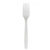 Approx 1000ct Boardwalk Plastic White Fork C44