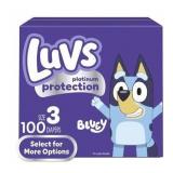 100ct Sz 3 Bluey Luvs Diapers A104