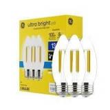 3ct UltraBright GE 1001 Daylight MedBase Bulb A109