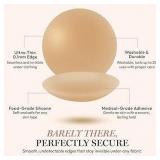 2X/BID Barebelle Sz L D+Cup Nude Nipple Cover A107