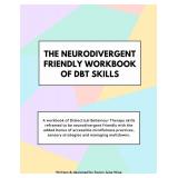 Neurodivergent Friendly Workbook of DBT Skills AZ7