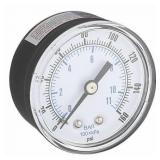 Industrial Pressure Gauge 0-160psi 2' A111