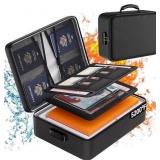 DocSafe Black Portable Nylon Safe A110