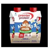 Premier Protein Almond Milk Shake Vanilla 4 Ct A23